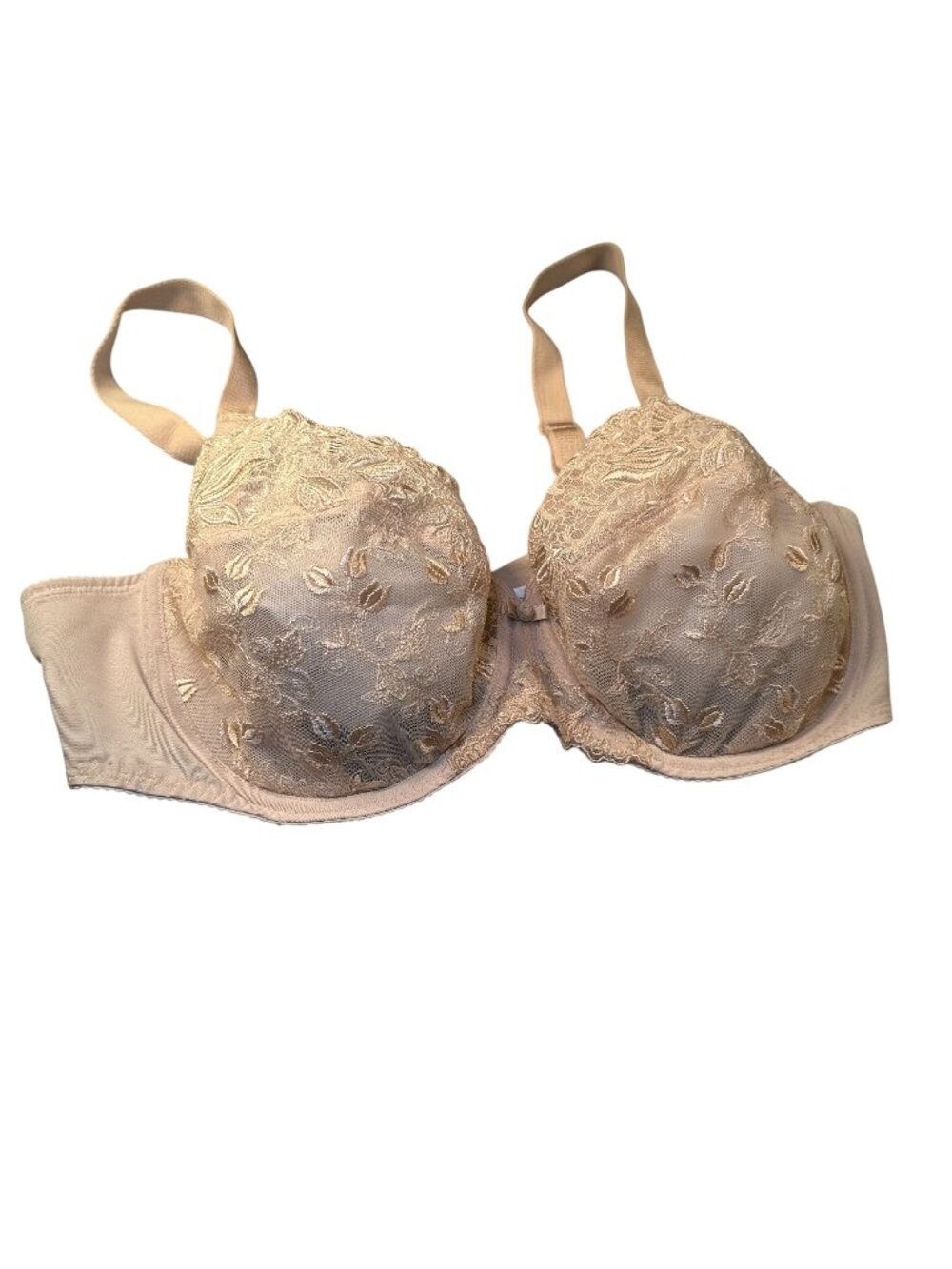 Wacoal Renaissance Rose Underwire Lace Bra Womens 40D Embroidered Floral